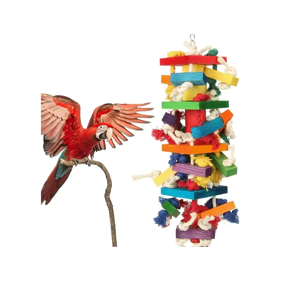 Parrot chew tower